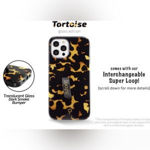 Loopy iPhone 11 Tortoise Shell EUC Case (Righty)